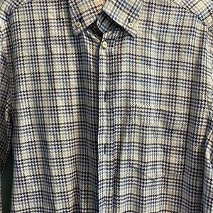 Hilfiger Medium Blue and White Shirt